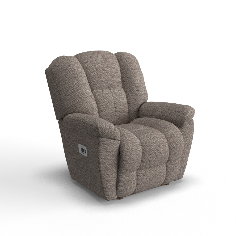 Maverick Power Rocking Recliner w/ Headrest & Lumbar